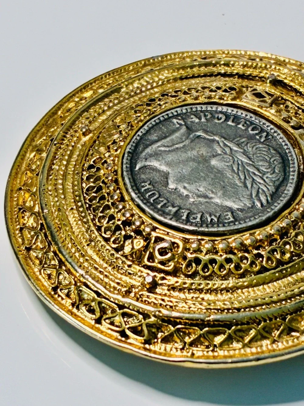 Source Unknown ornate round